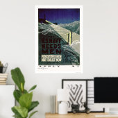 米国海軍は男性を必要とする(US02300) ポスター (ホームオフィス)