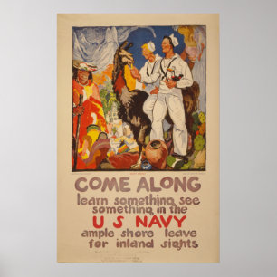 -米国海軍を現れって下さい ポスター