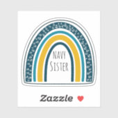 米国海軍シスター軍隊ファミリーステッカー シール (シート)