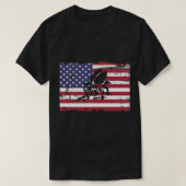 米国海軍シービー州旗シービーのロゴ Tシャツ (デザイン正面)