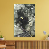 米国海軍ダイバー キャンバスプリント (インサイチュ (リビング))