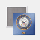 米国海軍パパ磁石 マグネット (正面/裏面)