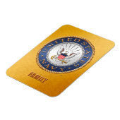 米国海軍ファミリーフレキシブルフォトマグネット マグネット (左側)