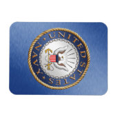 米国海軍フレキシブルフォトマグネット マグネット (横)