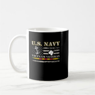 米国海軍ベトナム退役軍人 コーヒーマグカップ