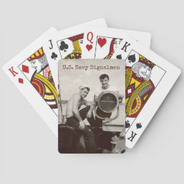 米国海軍信号員、米国海軍ヴィンテージ遊のカード トランプ