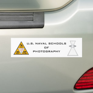 米国海軍写真学校Bumper Stecker 1 バンパーステッカー