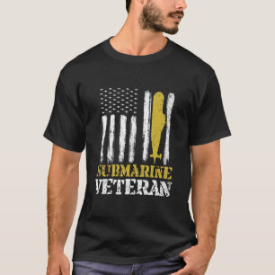米国海軍潜水艦退役軍人USAフラグヴィンテージ Tシャツ