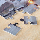 米国海軍航空機「モンタージュ」 ジグソーパズル (側面)