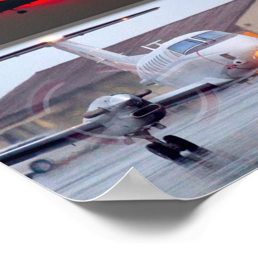 米国海軍航空機「モンタージュ」 ポスター (角)