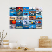 米国海軍航空機「モンタージュ」 ポスター (キッチン)