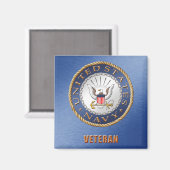 米国海軍退役軍人磁石 マグネット (正面/裏面)