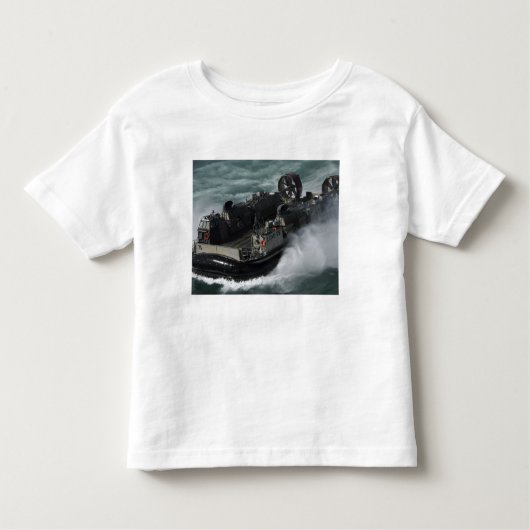 米国海軍陸揚げクラフト用エアクッション トドラーTシャツ (正面)