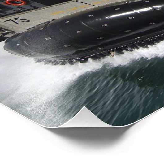 米国海軍陸揚げクラフト用エアクッション フォトプリント            (角)