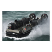 米国海軍陸揚げクラフト用エアクッション フォトプリント            (正面)