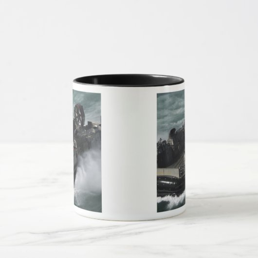 米国海軍陸揚げクラフト用エアクッション マグカップ (中央)