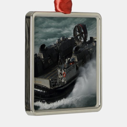 米国海軍陸揚げクラフト用エアクッション メタルオーナメント (右)
