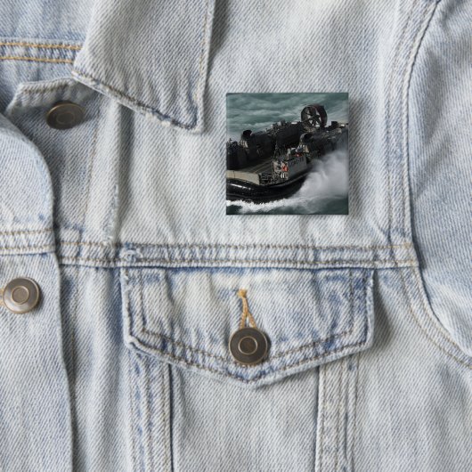 米国海軍陸揚げクラフト用エアクッション 缶バッジ (インサイチュ)