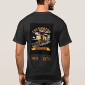 米国海軍DD948 USSモートンTシャツ Tシャツ (裏面)