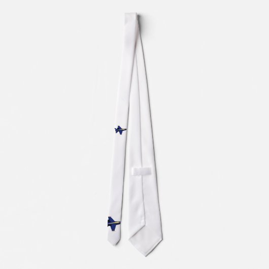 米国海軍F-18によってすごいスズメバチの首のタイ ネクタイ (裏面)