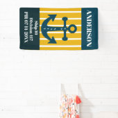 米国海軍PIR卒業ドアバナー 横断幕 (インサイチュ)