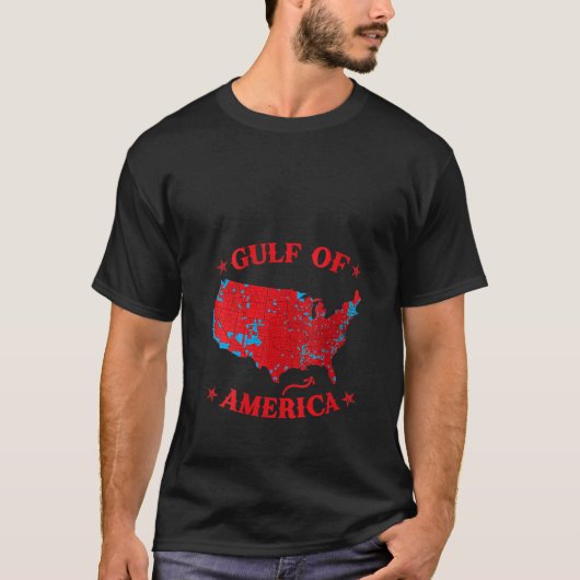 米国湾の女性のトランプからの挨拶 Tシャツ (正面)