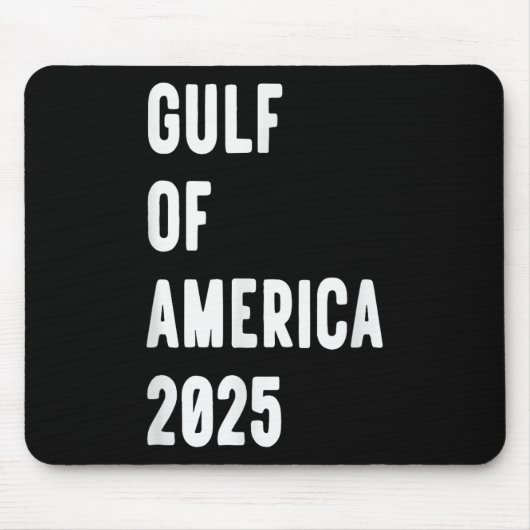 米国湾トランプ大統領2025 _6 マウスパッド (正面)