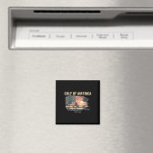 米国湾Est 2025ビーチRe マグネット (インサイチュ (食洗機))