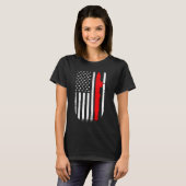 米国潜水艦退役軍人サービス軍隊愛国的 Tシャツ (正面フル)