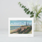 米国無線局のビュー、ハイランド ポストカード (スタンド正面)