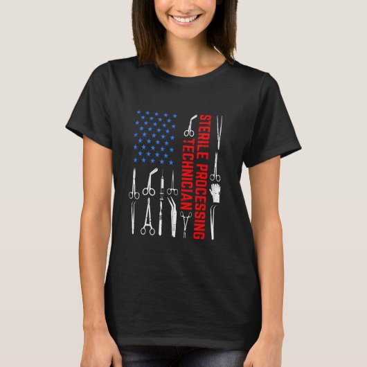 米国無菌処理技術者認定者 Tシャツ (正面)
