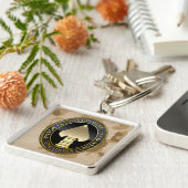 米国特殊作戦部隊 キーホルダー (側面)