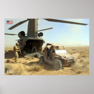 米国特殊運転車 – LT-ATV ポスター