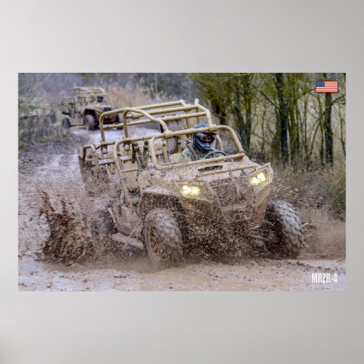 米国特殊運転車 – MRZR-4 ポスター (正面)