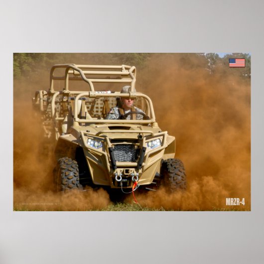 米国特殊運転車 – MRZR-4 ポスター (正面)