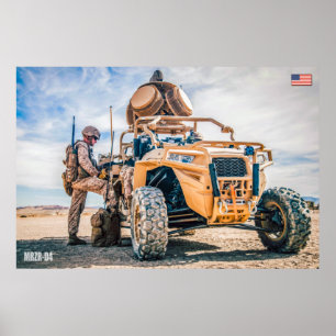 米国特殊運転車 – MRZR-D4 ポスター