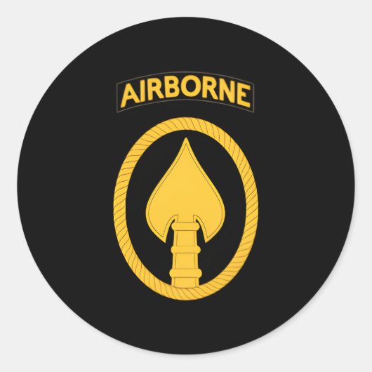 米国特殊部隊Socomパッチシール ラウンドシール (正面)