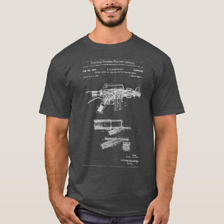 米国特許子馬自動小銃 Tシャツ