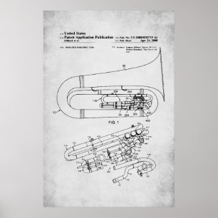 米国特許 – Tuba ポスター