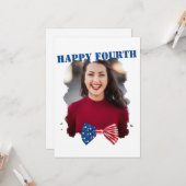 米国独モダン立第4回7月弓  カード (正面/裏面インサイチュ)