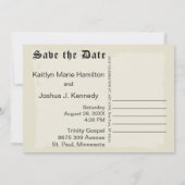 米国独立宣言アメージング・パーチメント 招待状 (裏面)