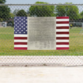 米国独立宣言 横断幕 (インサイチュ)