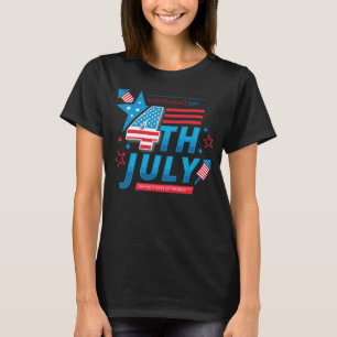 米国独立日旗 Tシャツ