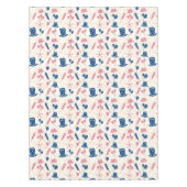 米国独立記念日お祝い記号 テーブルクロス (正面)