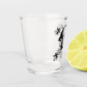 米国独立記念日のグリーティングカード ショットグラス (左)