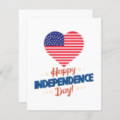 米国独立記念日紙シート (正面/裏面)