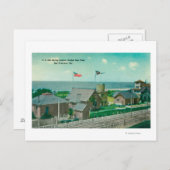 米国生命の駅救のビュー、ゴールデンゲート ポストカード (正面/裏面)