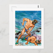 米国男子（1952年12月） ポストカード (正面/裏面)