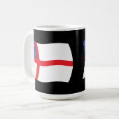 米国監督教会の旗マグカップ コーヒーマグカップ (正面左)