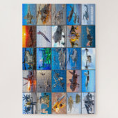 米国空母モンタージュ ジグソーパズル (縦)